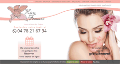 Desktop Screenshot of institut-beaute-stpriest.com